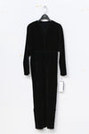 MAME KUROGOUCHI black soft dress MM22FW KN024